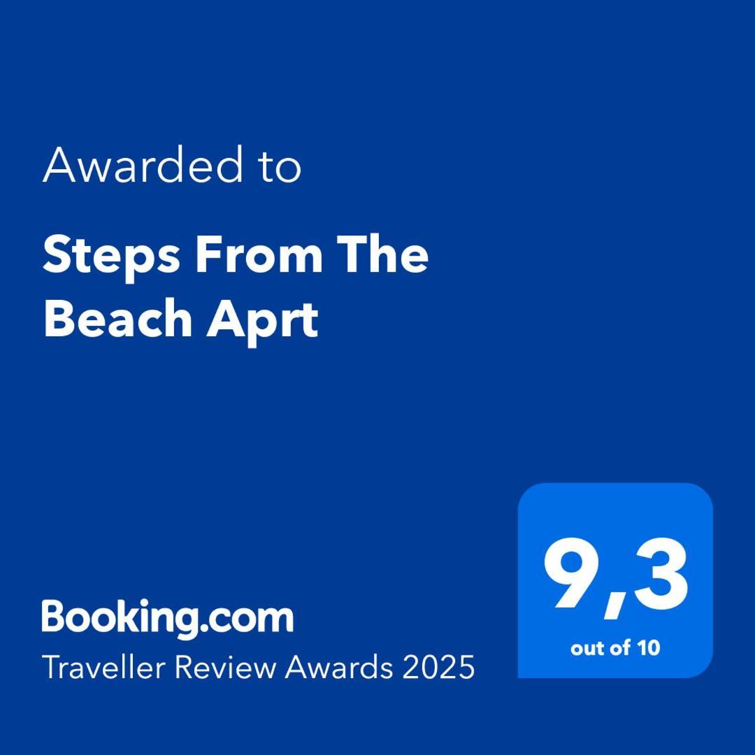 Steps From The Beach Aprt 干尼亞 外观 照片